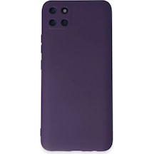 Uryport Realme C11 Kılıf Nano İçi Kadife Silikon - Mor