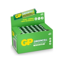 Gp Batteries Gp24g Greencell R03/1212/aaa İnce Pil, 1.5 Volt, 40'lı Kutu 16'li Paket