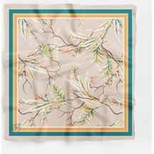 Dallı Desen Bandana/fular Çok Renkli