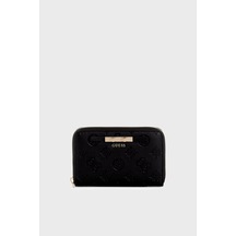 Guess Carmella Logolu Fermuarlı Cüzdan Kadın Cüzdan Swpd22 25140 Blo Siyah SİYAH