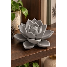 Huzur Veren Çiçeklenme Lotus Çiçeği Figürlü Dekoratif Biblo 95874901