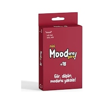 Mooduna Göre Mini +18 Kart Oyunu, 33 Fotoğraf Kartı Ve 22 Durum Kartı, Çiftler İçin
