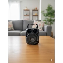 Telefon Tutuculu Bluetooth Hoparlör - Yüksek Ses Kaliteli Şarjlı Kablosuz Speaker Usb/sd Destekli