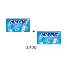 Vivident 45 Dakika Nane Aromalı Şekersiz Tatlandırıcılı Şerit Sakız 2 x 26 G