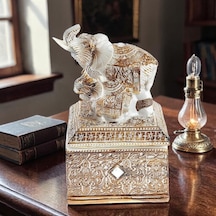 Feng Shui Şans Getiren Fil Biblo Mücevher Kutusu 14 Cm Dekoratif Ev Hediyesi Lüks Tasarım 50340820