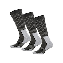 Thermoform Extreme Unisex Çorap 3'lü Paket Antrasit Renkli