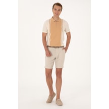 U.s. Polo Assn. Erkek Taş Şort / Bermuda 50300446-vr049 Taş