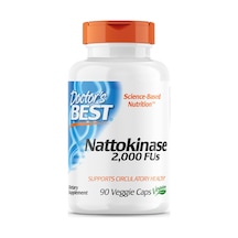 Doctor's Best Nattokinase, 2,000 Fus, 90 Veggie Kapsül Doctor's Best Nattokinase, 2,000 Fus, 90 Veggie Kapsül