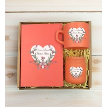 Bk Gift Kişiye Özel İsimli Dtf Anne Temalı Somon Defter & Kahve Fincanı & Mum Hediye Seti-5, Anneye Hediye, Anneler Günü Hediyesi Kobitmeyencom30817 B Bk Gift Kişiye Özel İsimli Dtf Anne Temalı Somon Defter & Kahve Fincanı & Mum Hediye Seti-5, Anneye Hediye, Anneler Günü Hediyesi Kobitmeyencom30817 B