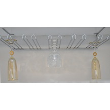 Krom 5 Bölmeli Bar Kadehlik Bardaklık