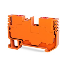 Tbloc Pft 4mm Turuncu Push-in Tek Katlı Klemens