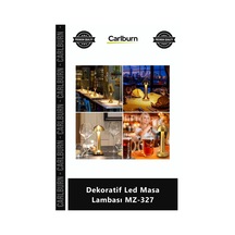 Özel Üretim Gold Usb Şarjlı Dokunmatik 3 Renkli Şık Estetik Modern Dekoratif Led Masa Lambası Mz327