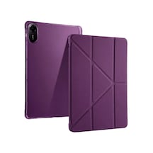 Xiaomi Redmi Pad 2 Kalemlikli Mars Tablet Kılıfı - Mürdüm