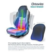 Yeni Nesil Visco Ortopedik Ergonomik Kaymaz Taban Terlemez Araba Boyun Yastığı Ortopedik Oto Boyun Yastığı Rahat Duruş Ortopedik 1