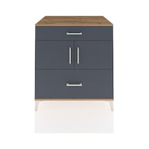 Kronos Şifonyer 2 Raflı 2 Çekmeceli 2 Kapaklı 88x59x96 Çam-an... Çam