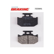 Brakıng 722sm1 Yamaha Yzf R125 125 Yarı Metalik Arka Fren Balatası 2019-2020