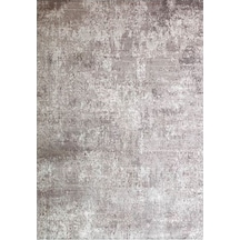 Çam Halı Gloria Td679 Gri Modern Desen Dokuma Saçaklı Kilim