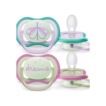 Philips Avent Philips Scf376/19 Ultra Air Night Gece Emziği 0-6 Ay Karanlıkta Parlar , Scf376/19 Çok Renkli