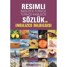 Resimli İngilizce - Türkçe Türkçe - İngilizce Sözlük ve İngilizce Dilbilgisi- Parıltı Yayınları