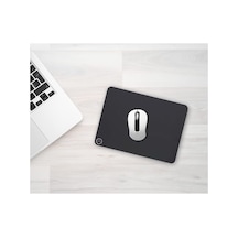 Ayrex Black Deer Siyah Professional Oyuncu Gaming Mouse Pad,ofis, Kaydırmaz Taban Mouse Pad 30x25 S