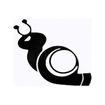 Turbo Salyangoz Kaliteli Kaliteli Sticker 10 X 8 Cm