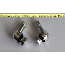 ALUMINYUM MOTOSİKLET SİBOBU JD=11.5 KROM RENK