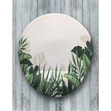 Green Oval Bilek Destekli Mouse Pad Mousepad