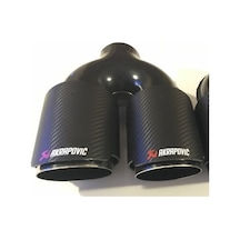 Akrapoviç Egzoz Ucu Çiftli 90 Mm 1 Adet sol Taraf