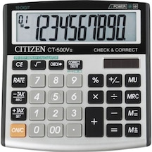 Citizen CT-500VII 99 Adım İşlem Kontrollü 10 Hane Hesap Makinesi
