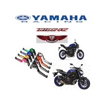 Yamaha Mt 07 Renkli Spor Manet Koyu Gri