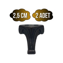 Moda Metal Ayak Çeyiz Ve Hediye Kutusu Mobilya Ayağı 2,5cm Bronz 2 Adet Bronz