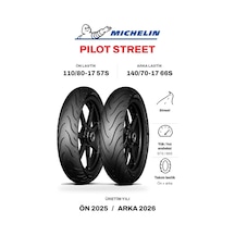 Michelin Pilot Street 110/80-17 57s - 140/70-17 66s Ön Arka Motosiklet Lastik Takımı