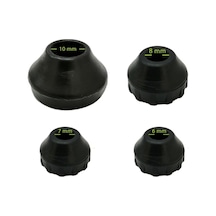 Tel Sandalye Masa Sehpa Ayak Pabucu 6 Mm 20 Adet Siyah Diğer