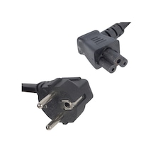 Powermaster 3x0.75mm L Tip 90 Derece 1.8 Metre Yonca Power Kablosu 1 Adet