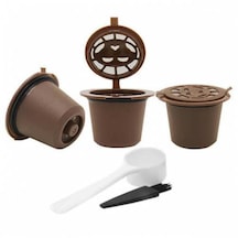 Nescafe Nespresso Doldurulabilir Kapsül Dolum Kapsülü 3 Adet (441128010)-Kahverengi