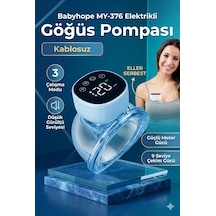 Babyhope MY-376 Göğüs Pompası Şarjlı Giyilebilir Elektrikli Sessiz ve Elleri Serbest Kullanım
