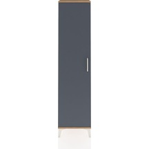 Arges Dolap Tek Raflı Tek Kapaklı Tek Askılı 44x30x182 Çam-an... Çam