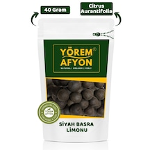Yörem Afyon Orta Doğu Nun Yüzyıllık Tariflerinin Saklı Aroması Kurutulmuş Siyah Basra Limonu Misket Limon 40gr