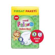 Goo.n Friend Külot Bebek Bezi 5 Numara Büyük Fırsat Paketi - Cilt Dostu - 192 Adet