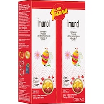 İmunol Ballı Çilek Aromalı Şurup 150 Ml - 1 Alana 1 Bedava
