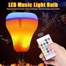 Kumandalı Bluetooth Hoparlör Ampul Ld-37 Çok Renkli