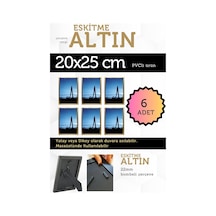 Altın-6 Adet Pvc Li 20x25 Cm 22mm Bombeli Çerçeve Fotoğraf Resim Çerçevesi Ayaklı Veya Duvara Asma Yatay-dikey 16026866