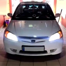 Megamarket06 Honda Cıvıc Es7 Led Xenon Şimşek Uzun Far Ampulü Hb3 Zero