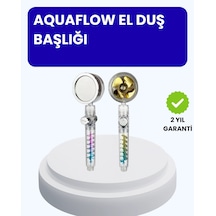 Hubrendy Tekno Sağanak Yağmur Etkili El Duşu Start Stop Tuşlu Su Tasarruflu Diğer