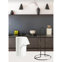 Paslanmaz Metal Kagıt Havluluk Dolu Çelik Dik Havlu Peçetelik Standart Ve Buyuk Boy Rulo Siyah Metal Diğer