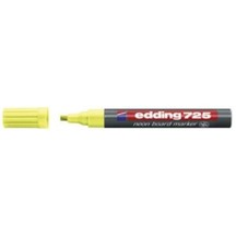 Edding Beyaz Tahta Kalemi Neon Fosfor Sarı E725