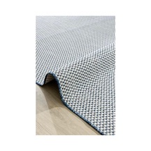 100x200 Cm Ekru Lacivet İskandinav Jüt Halı, Yıkanabilir