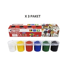 Bigpoint Parmak Boyası 6 Renk X 25 Ml X 3 Paket Diğer