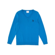 U.s. Polo Assn. Erkek Çocuk Kobalt Kazak /triko 50315611-vr077 Kobalt