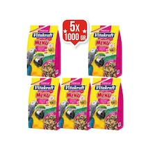 Vitakraft Menü Papağan Yemi 1 KG 5 Adet